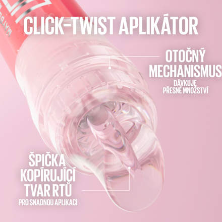 olejový gel rty Lifter gel 007 Vanilla Horchata MAYBELLINE NEW YORK