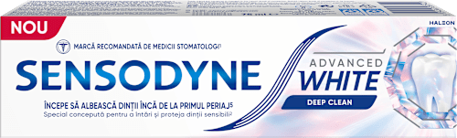 Pastă de dinți Advanced White Deep Clean SENSODYNE