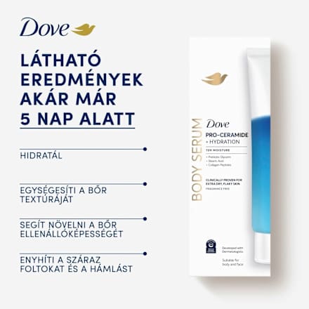 Testszérum Pro-Ceramide + Hydration Dove
