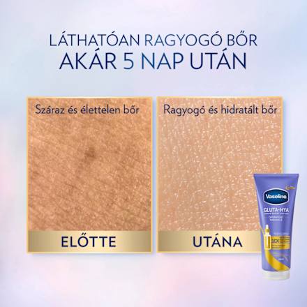 Éjszakai szérumos testápoló Overnight Radiance Vaseline