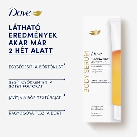 Testszérum Niacinamide & Even Tone Dove