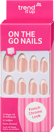 Künstliche Nägel On The Go Nails In my pink Era Chrome Look trend !t up