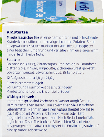 Basischer Tee (12 x 1,8g) Mivolis