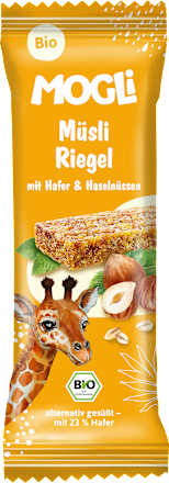 Müsliriegel Hafer & Haselnüsse MOGLi