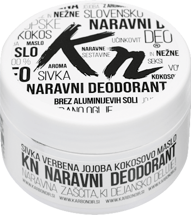 Naravni deodorant z aktiviranim ogljem Karbonoir