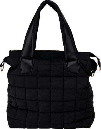Tasche gesteppt schwarz PURSET