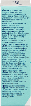Ošetrujúci krém na intímne partie Sensitive Jessa