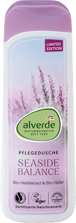 Pflegedusche Seaside Balance Heidekraut & Hafer alverde NATURKOSMETIK