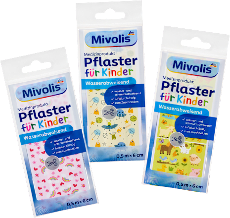 Pflaster für Kinder Mivolis