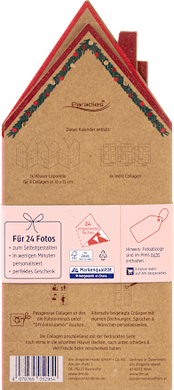 Foto Adventskalender Leporello Paradies