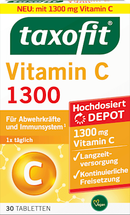 Vitamin C 1300 Tabletten 30 St taxofit