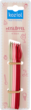 Eislöffel-Set aus Kunststoff, rosa/berry/pistazie Koziol