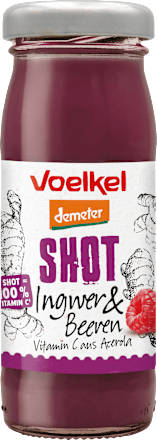 Ingwer & Beeren Shot mit Vitamin C Voelkel