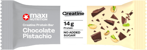 tyčinka Creatine Protein Bar s příchutí Chocolate Pistachio maxi NUTRITION