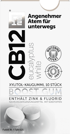 Kaugummi Boost Gum Eucalyptus White CB12