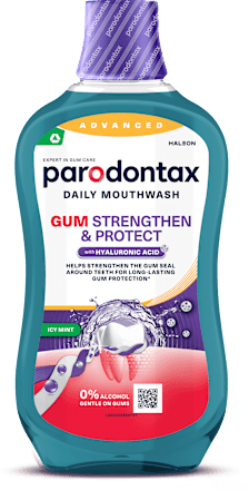 Apă de gură Icy Mint Strengthening and Protecting Gums parodontax