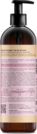 Gesztenyés folyékony mosószer színes ruhákhoz Color Bloom Herbow