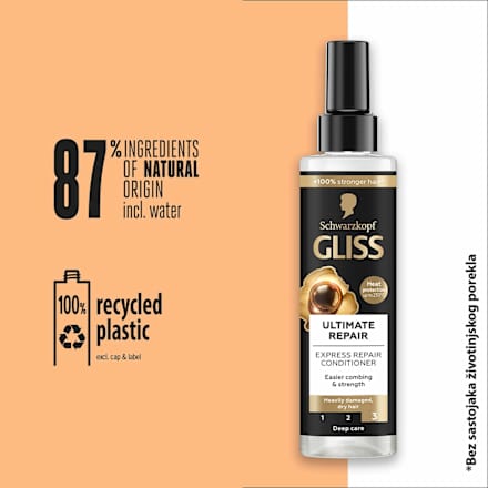 ULTIMATE REPAIR EXPRESS - regenerator za kosu u spreju Schwarzkopf GLISS
