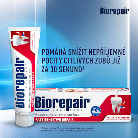 zubní pasta Fast Sensitive Repair Biorepair