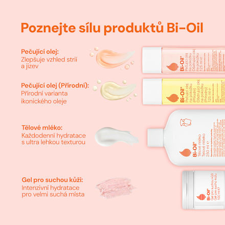 tělové mléko hydratační Bi-Oil
