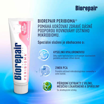 zubní pasta Gum Protection Peribioma Biorepair