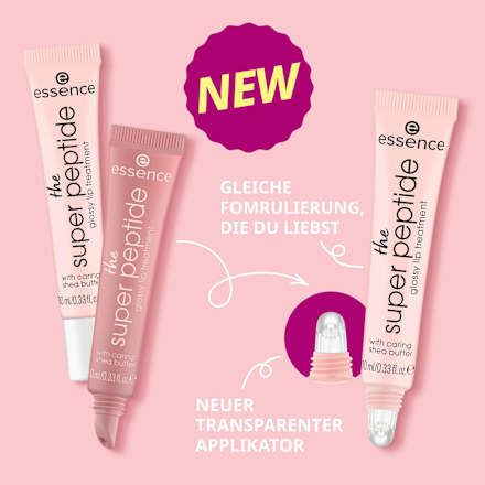 Lipgloss the super Peptide 01 Peptacular! essence