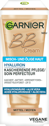 BB Creme All-in-1 Pflege Matt mittel LSF 25 Garnier Skin Active