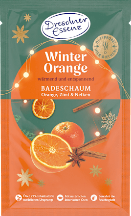 Schaumbad Winter Orange Dresdner Essenz