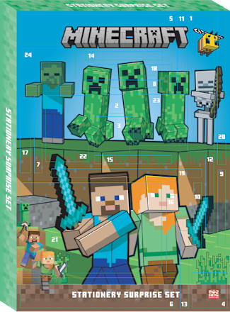 Adventný kalendár Minecraft MINECRAFT