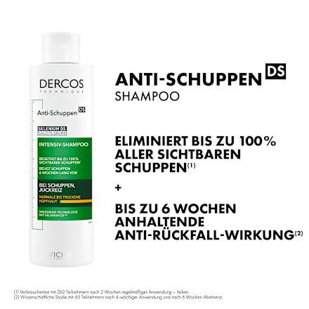VICHY DERCOS Anti-Schuppen Shampoo normale-trockene Kopfhaut VICHY LABORATOIRES