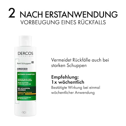VICHY DERCOS Anti-Schuppen Shampoo normale-trockene Kopfhaut VICHY LABORATOIRES