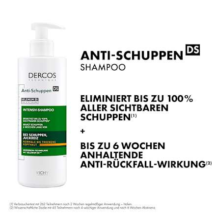 VICHY DERCOS Anti-Schuppen Shampoo normale-trockene Kopfhaut VICHY LABORATOIRES