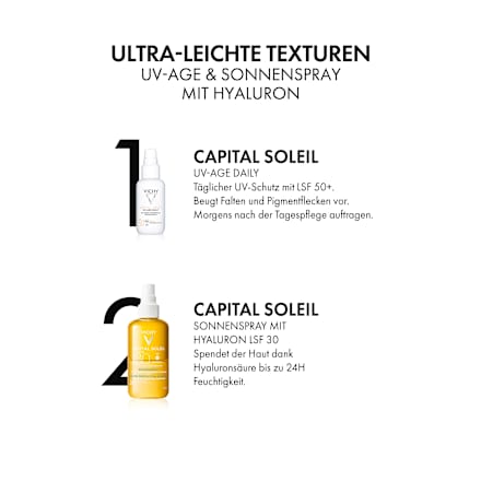 VICHY Capital Soleil Sonnenspray mit Hyaluron LSF 30 VICHY LABORATOIRES