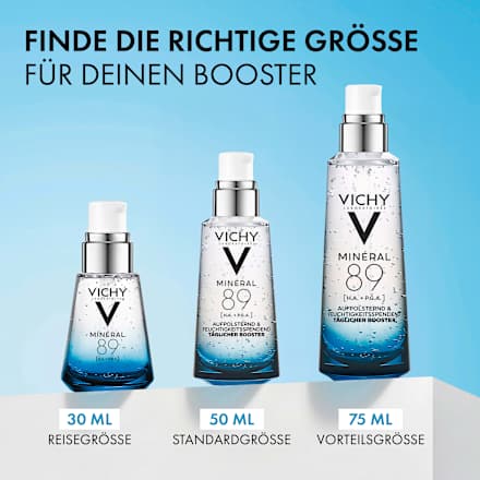 VICHY Mineral 89 Hyaluron-Boost Serum mit Sofort Effekt VICHY LABORATOIRES