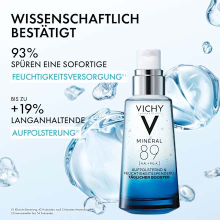 VICHY Mineral 89 Hyaluron-Boost Serum mit Sofort Effekt VICHY LABORATOIRES