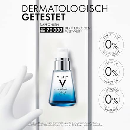 VICHY Mineral 89 Hyaluron-Boost Serum mit Sofort Effekt VICHY LABORATOIRES