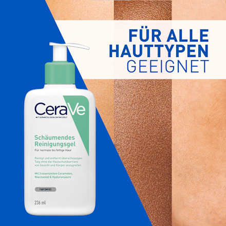 CeraVe schäumendes Reinigungsgel für normale bis fettige Haut CeraVe