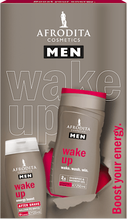 Darilni set za moške Wake Up AFRODITA