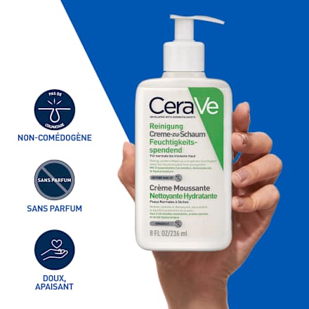 CeraVe Reinigung Creme-zu-Schaum Feuchtigkeitsspendend CeraVe