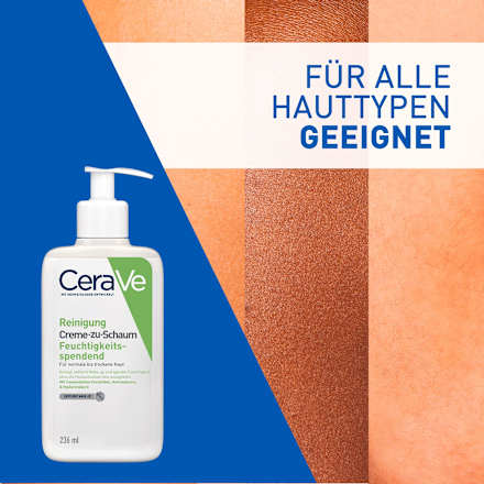 CeraVe Reinigung Creme-zu-Schaum Feuchtigkeitsspendend CeraVe