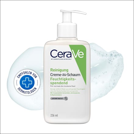 CeraVe Reinigung Creme-zu-Schaum Feuchtigkeitsspendend CeraVe