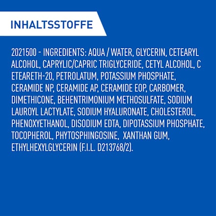 CeraVe Feuchtigkeitscreme Tiegel mit Pumpe CeraVe