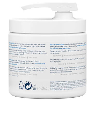 CeraVe Feuchtigkeitscreme Tiegel mit Pumpe CeraVe