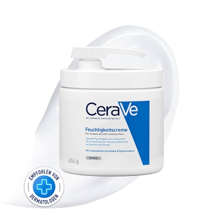 CeraVe Feuchtigkeitscreme Tiegel mit Pumpe CeraVe