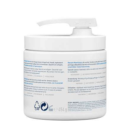 CeraVe Feuchtigkeitscreme Tiegel mit Pumpe CeraVe