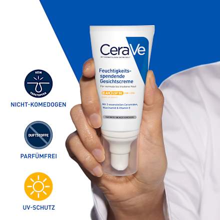 CeraVe Gesichtscreme feuchtigkeitsspendend LSF 50 CeraVe