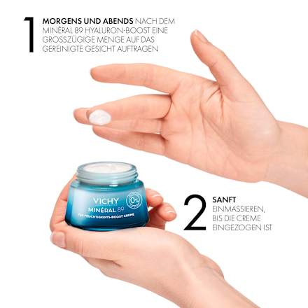 VICHY MINÉRAL 89 72h Feuchtigkeitsboost Creme ohne Duft VICHY LABORATOIRES