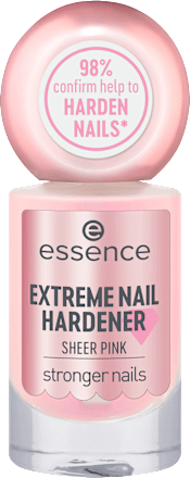 Bazni lak za nokte Extreme Hardener Sheer Pink essence