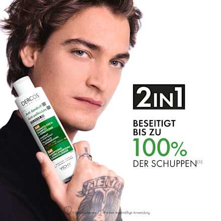 VICHY DERCOS Anti-Schuppen 2in1 Shampoo + Pflegespülung VICHY LABORATOIRES