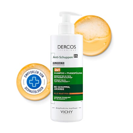VICHY DERCOS Anti-Schuppen 2in1 Shampoo + Pflegespülung VICHY LABORATOIRES